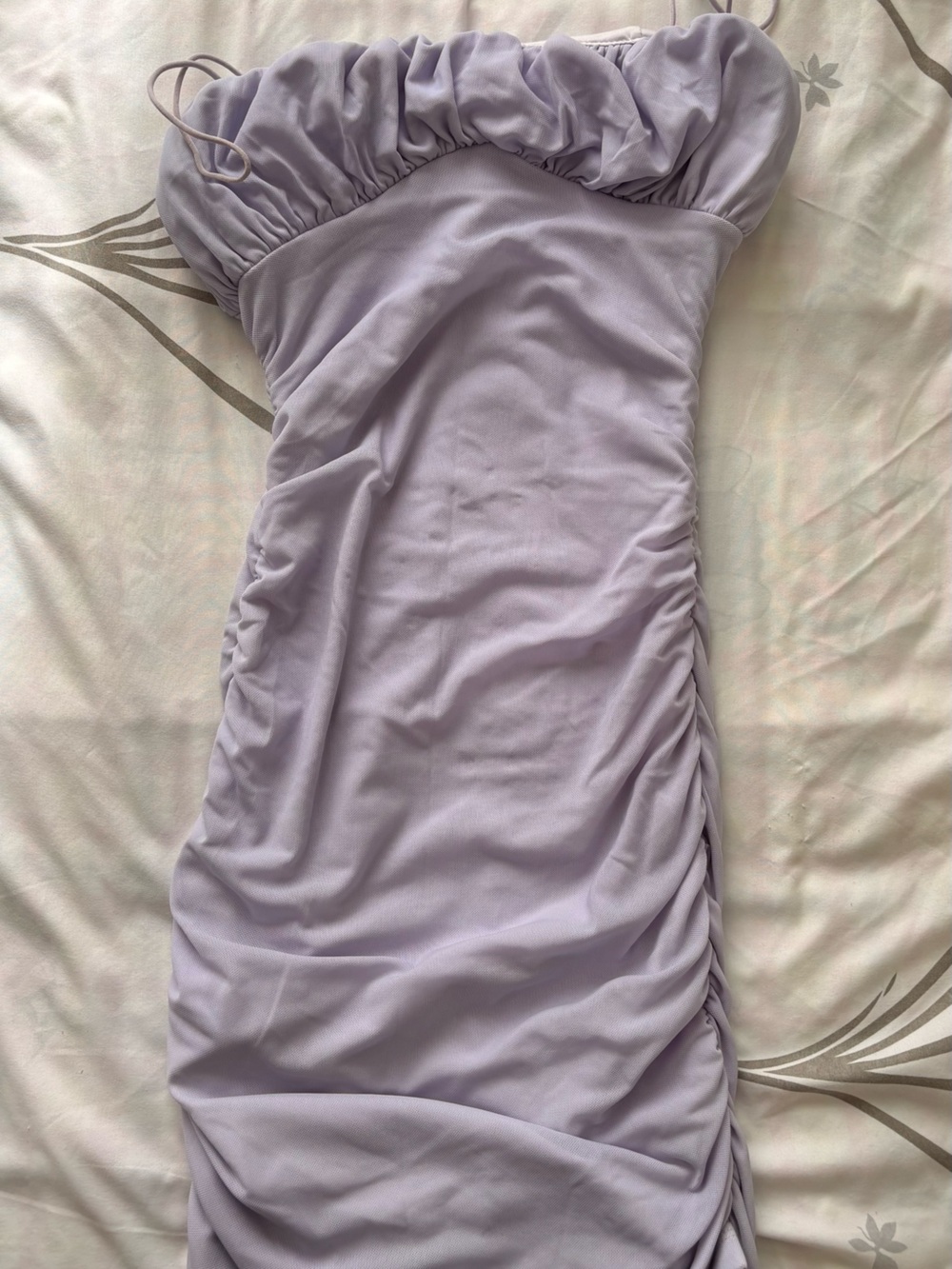 Princess Polly Lilac Ruched Mini Dress